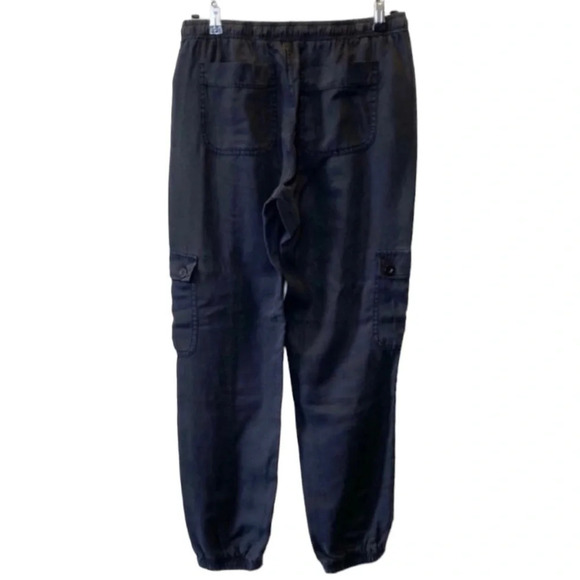 Velvet Heart Black Tencel Jogger Style Baggy Cargo Pants Size XS - Picture 6 of 16